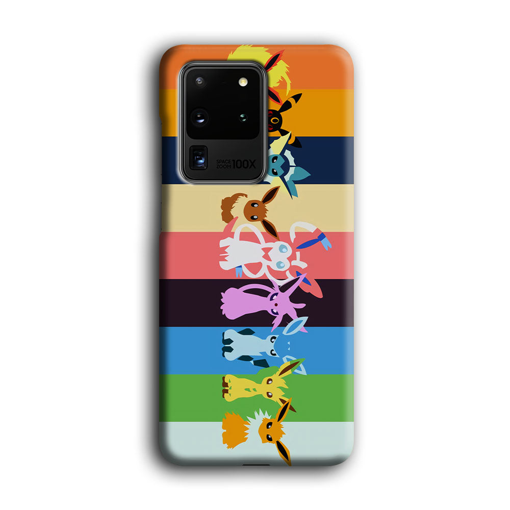 Cute Pokemon Evolutions Samsung Galaxy S20 Ultra Case