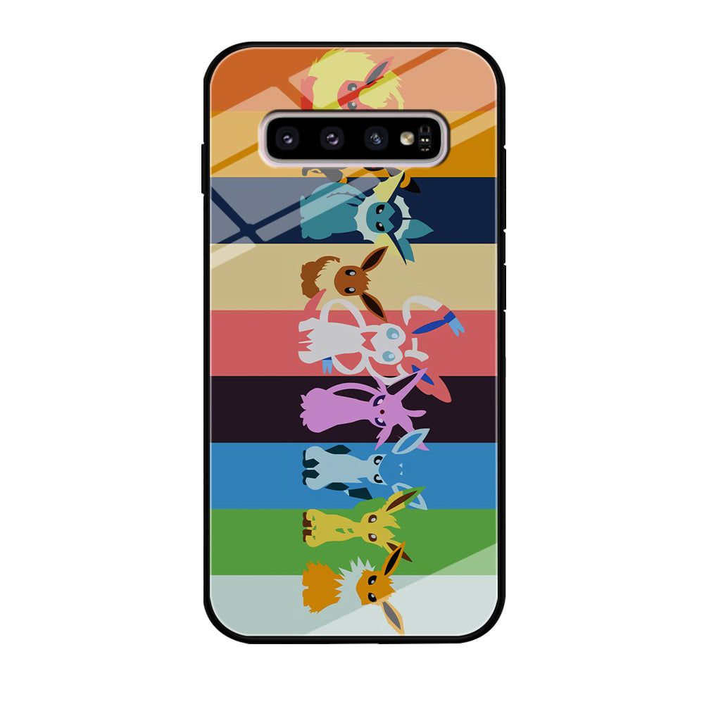 Cute Pokemon Evolutions Samsung Galaxy S10 Case