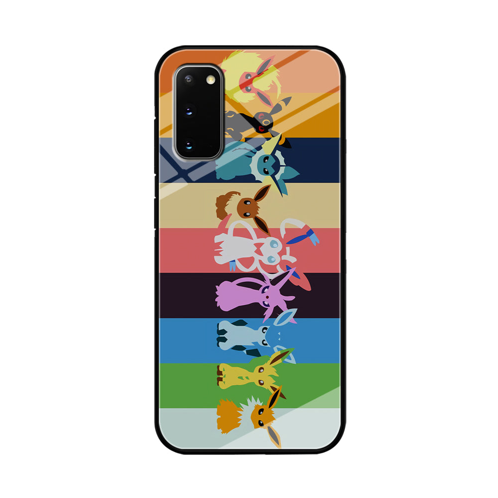 Cute Pokemon Evolutions Samsung Galaxy S20 Case