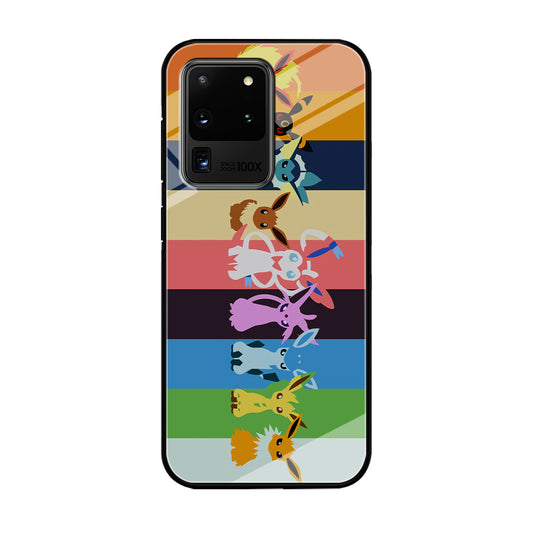 Cute Pokemon Evolutions Samsung Galaxy S20 Ultra Case