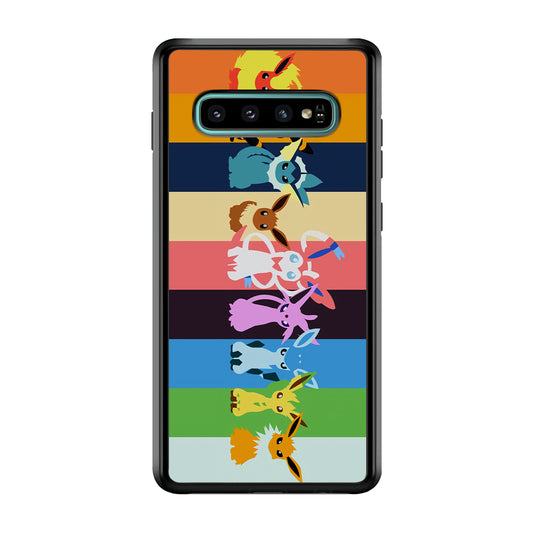 Cute Pokemon Evolutions Samsung Galaxy S10 Plus Case