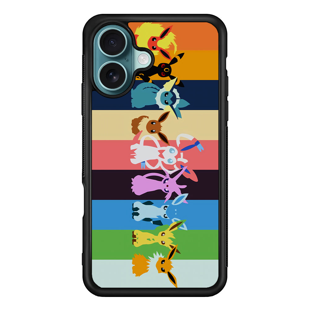 Cute Pokemon Evolutions iPhone 16 Case - Altracase