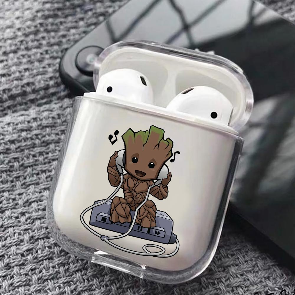 Cute The little Grood Hard Plastic Protective Clear Case Cover For Apple Airpods-AirPod Case-Altracase