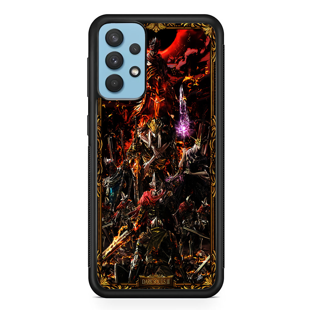 Dark Souls III Poster Samsung Galaxy A32 Case