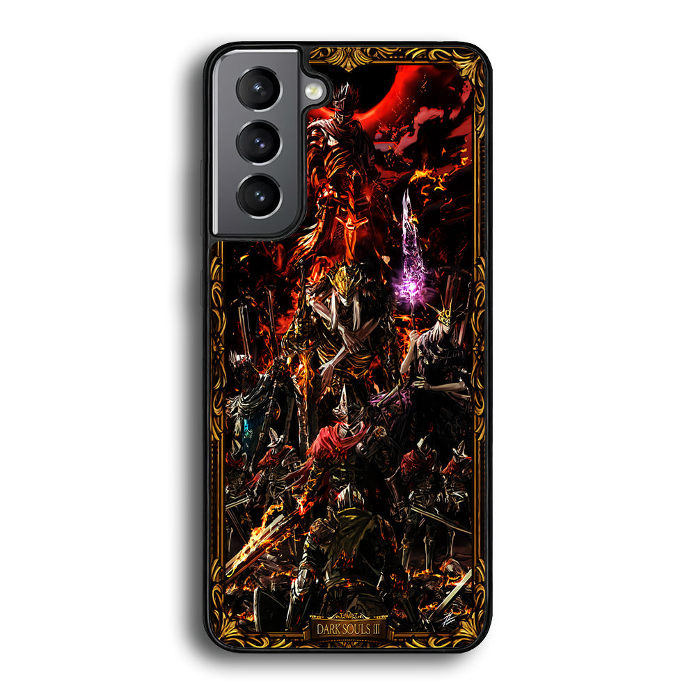 Dark Souls III Poster Samsung Galaxy A16 Case-Phone Case-Rubber Black (2D Case)-Altracase