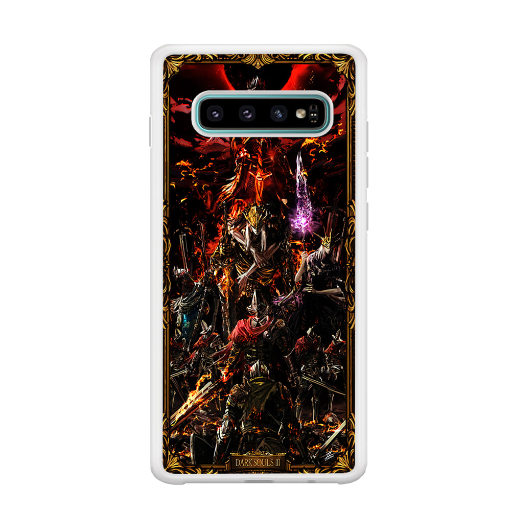 Dark Souls III Poster Samsung Galaxy S10 Case