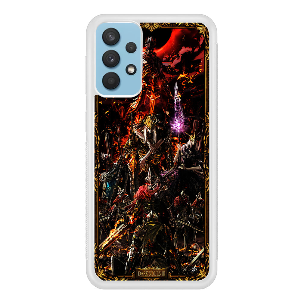 Dark Souls III Poster Samsung Galaxy A32 Case