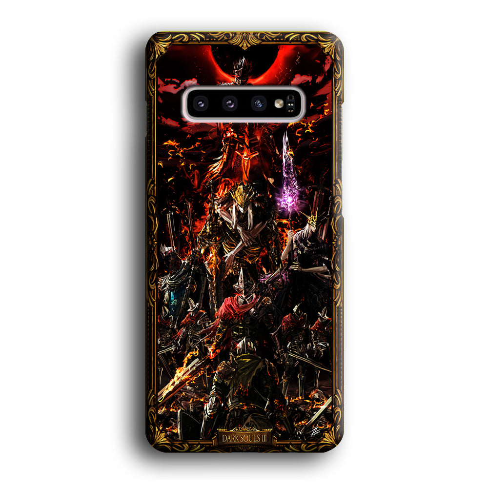 Dark Souls III Poster Samsung Galaxy S10 Case