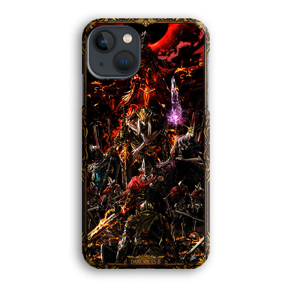 Dark Souls III Poster iPhone 14 Plus Case