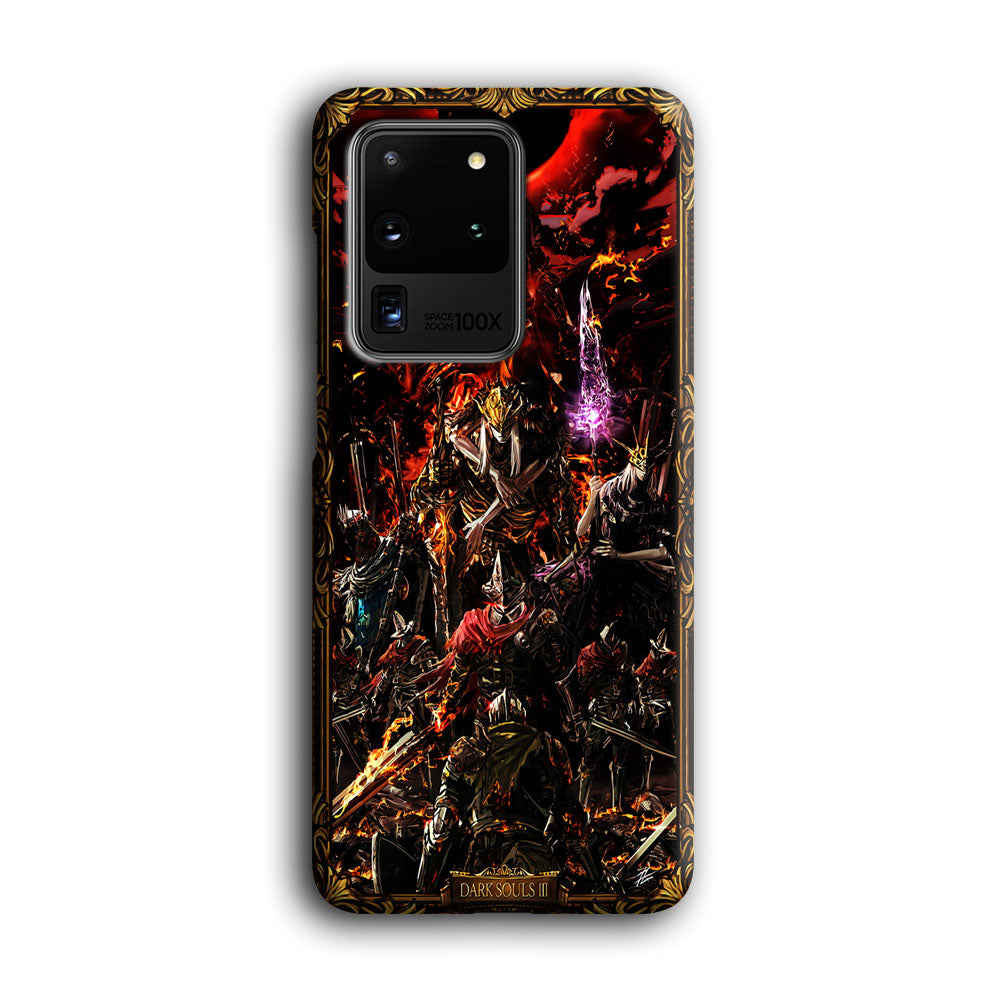 Dark Souls III Poster Samsung Galaxy S20 Ultra Case