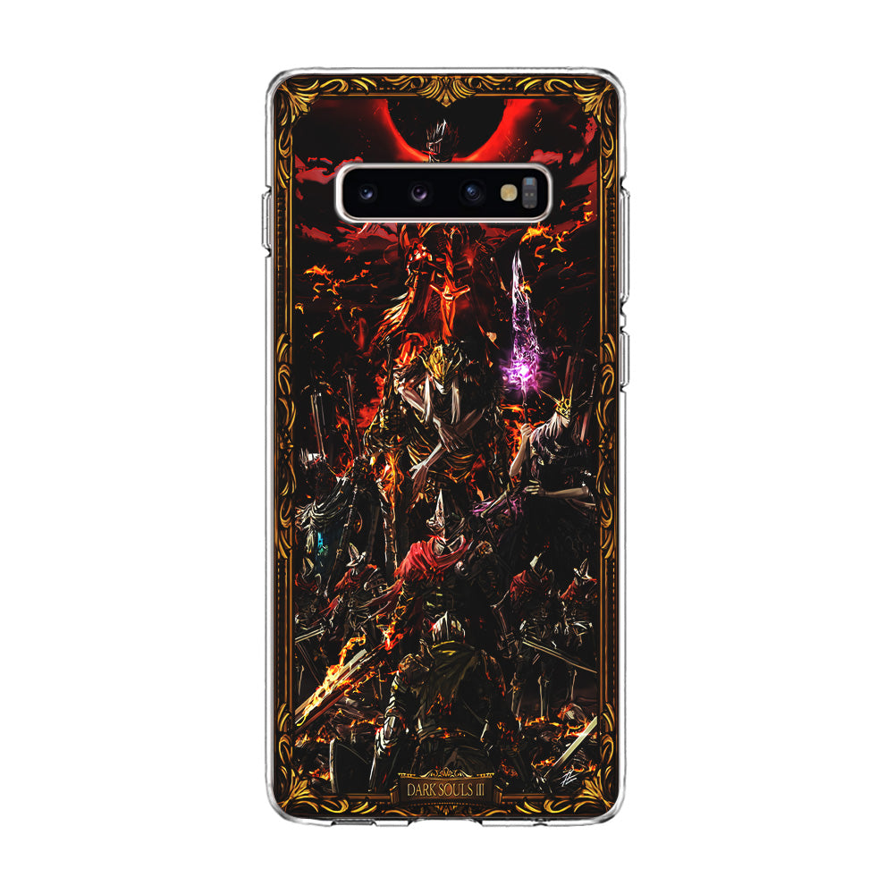 Dark Souls III Poster Samsung Galaxy S10 Case