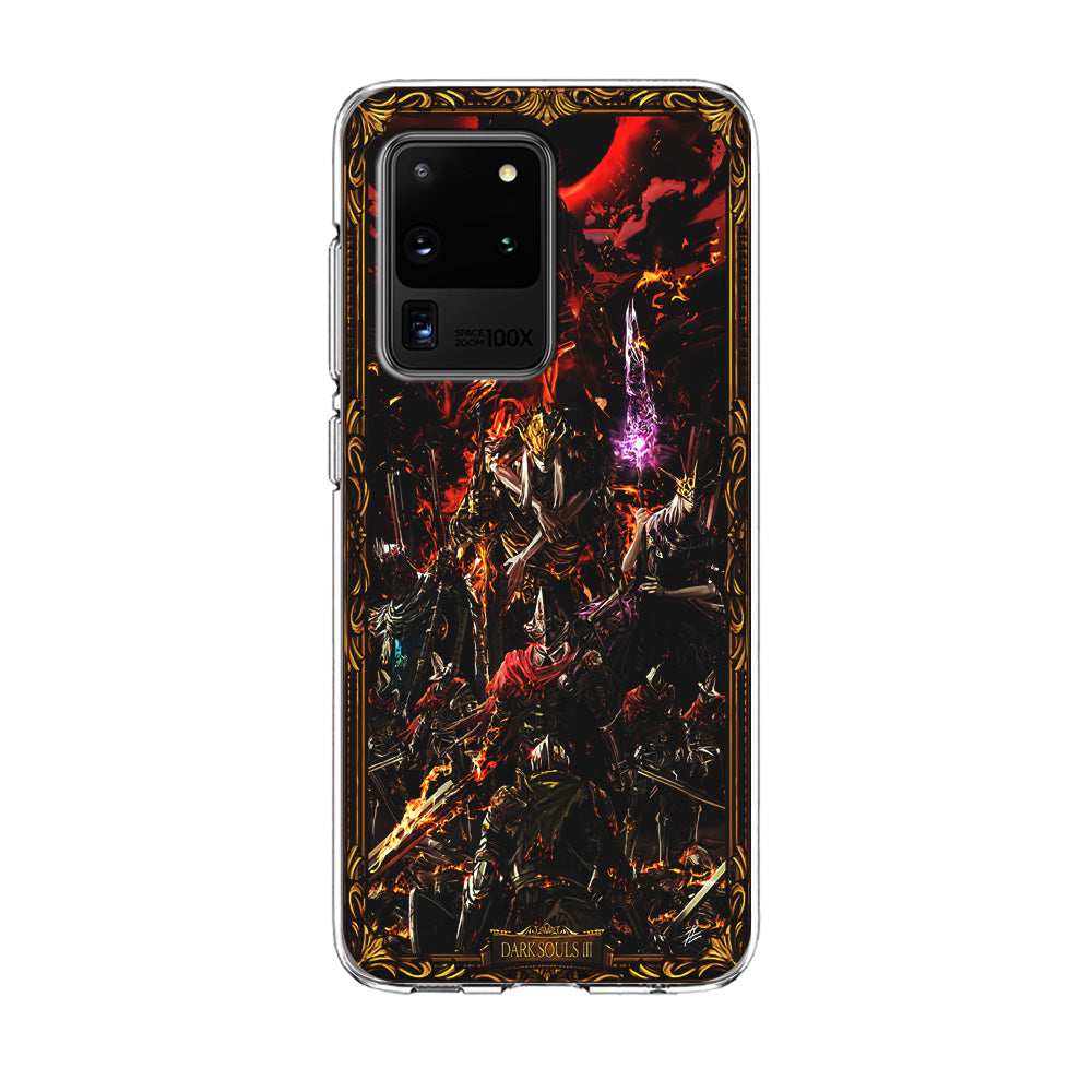 Dark Souls III Poster Samsung Galaxy S20 Ultra Case