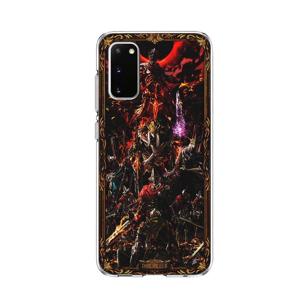 Dark Souls III Poster Samsung Galaxy S20 Case