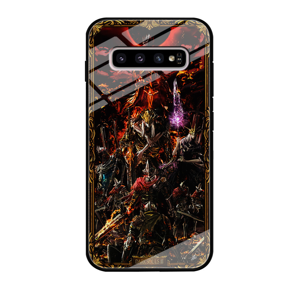 Dark Souls III Poster Samsung Galaxy S10 Case