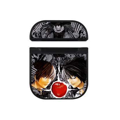 Death Note Aesthetic Anime Apple AirPods Case-AirPod Case-Black-Altracase