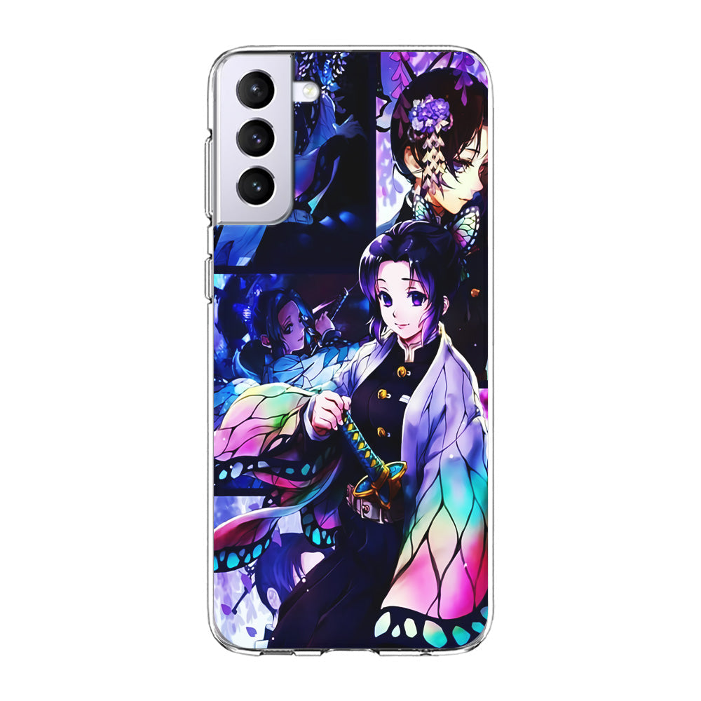 Demon Slayer Nezuko Aesthetic Samsung Galaxy S24 Case-Phone Case-Clear Soft Case-Altracase