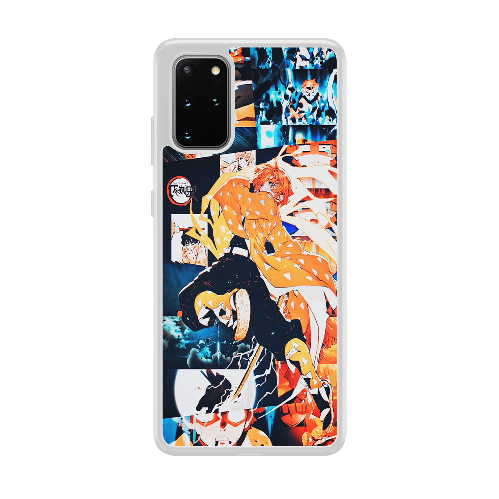 Demon Slayer Zenitsu Aesthetic Samsung Galaxy S20 Plus Case