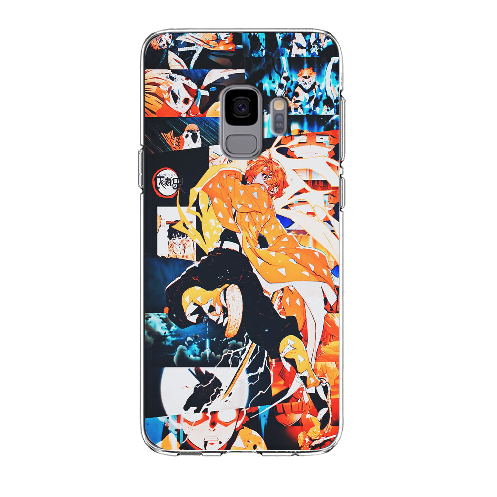 Demon Slayer Zenitsu Aesthetic Samsung Galaxy S9 Case