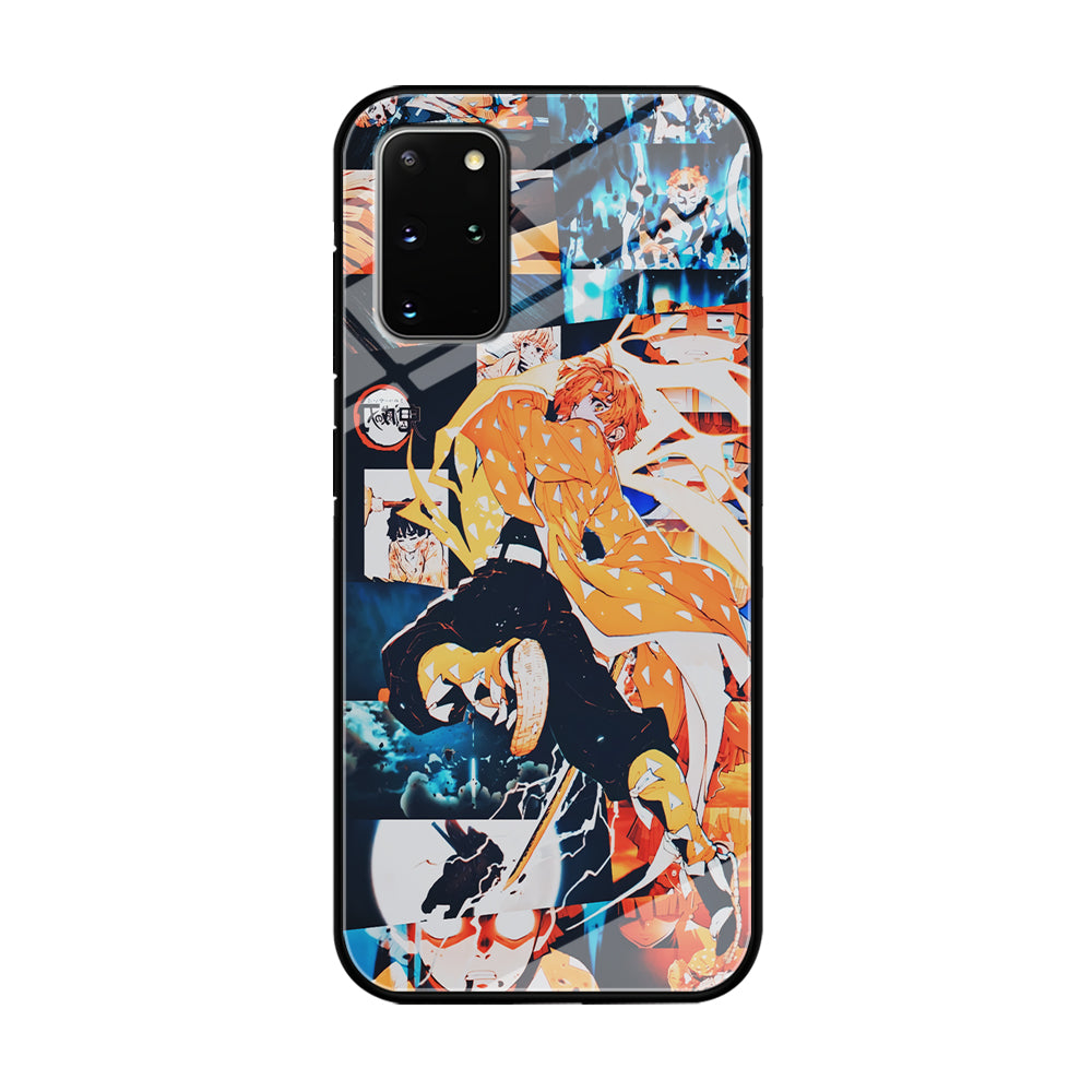 Demon Slayer Zenitsu Aesthetic Samsung Galaxy S20 Plus Case