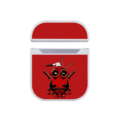 Despicable Me Deadpool X Minions Apple AirPods Case-AirPod Case-White-Altracase
