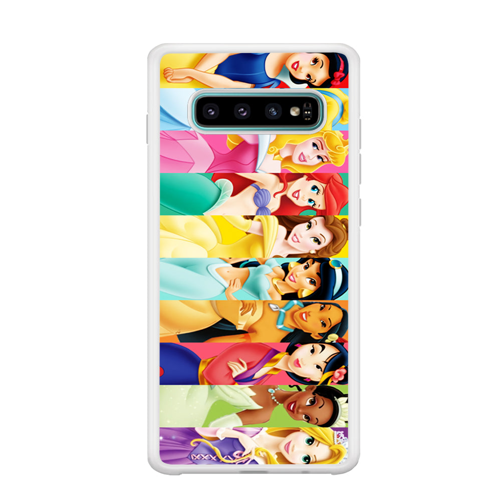 Disney Princess Character Samsung Galaxy S10 Case