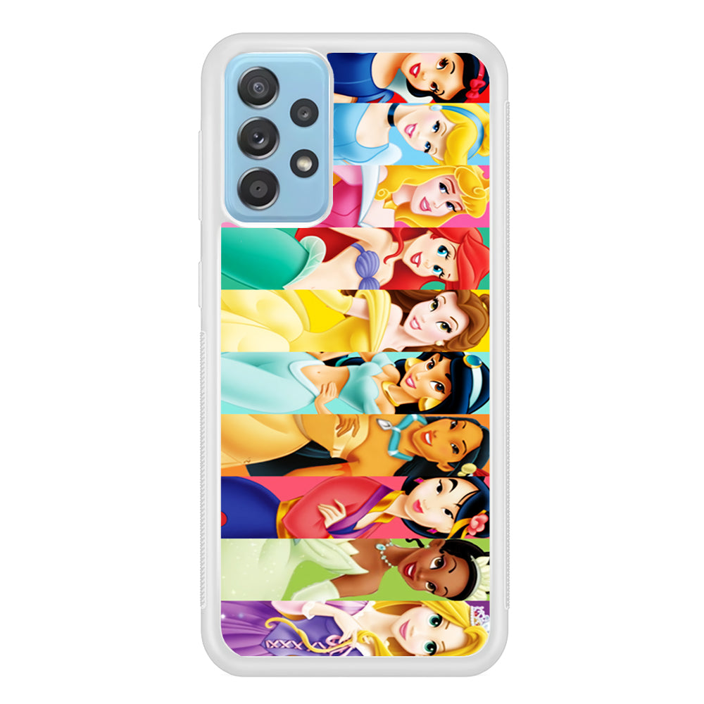 Disney Princess Character Samsung Galaxy A72 Case