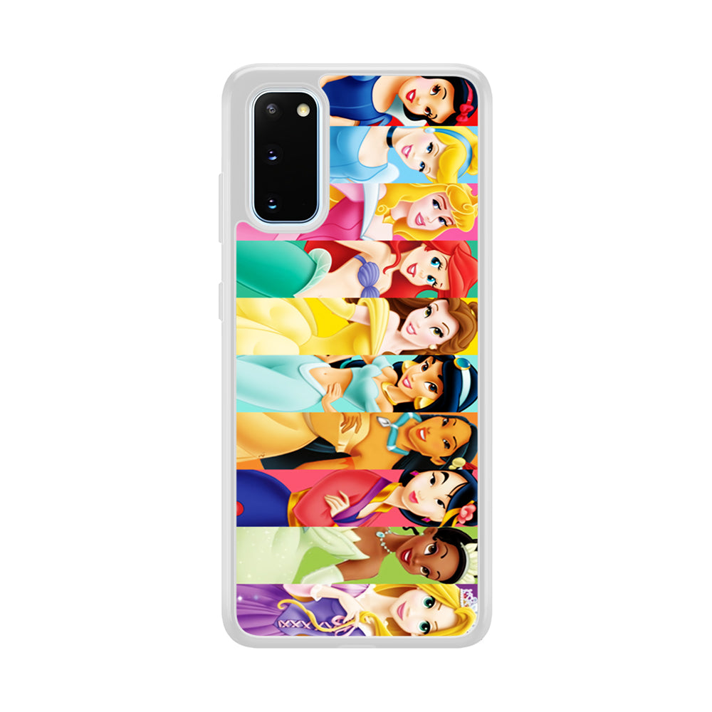 Disney Princess Character Samsung Galaxy S20 Case