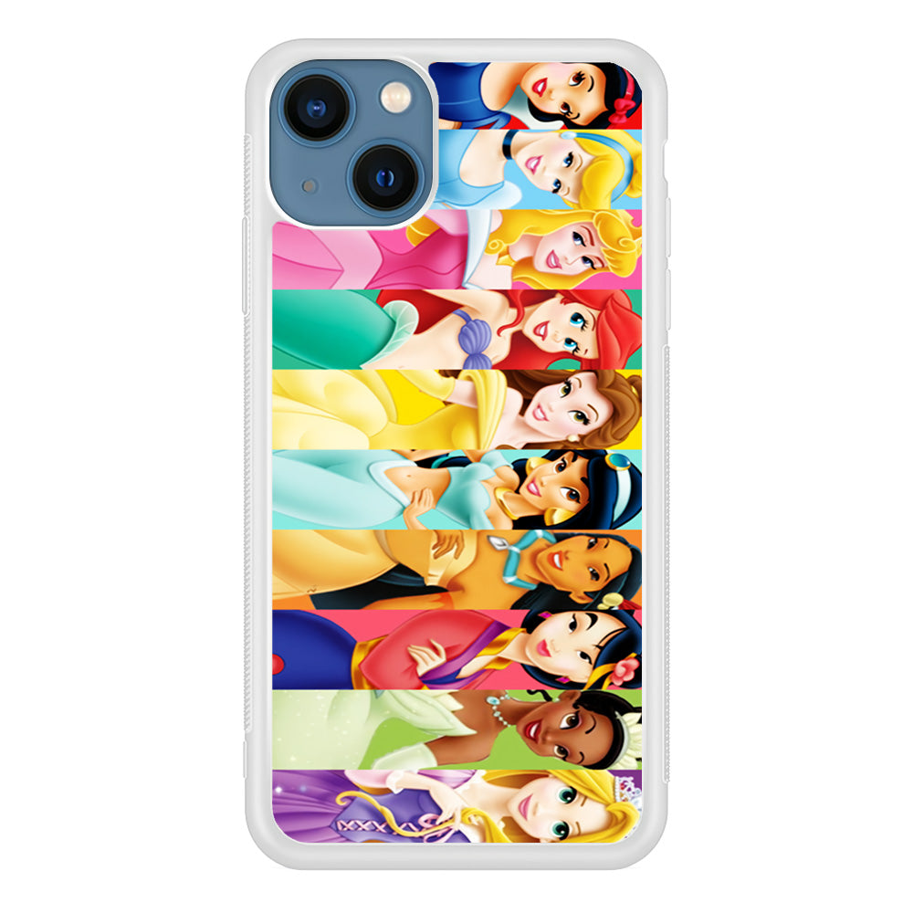 Disney Princess Character iPhone 14 Plus Case