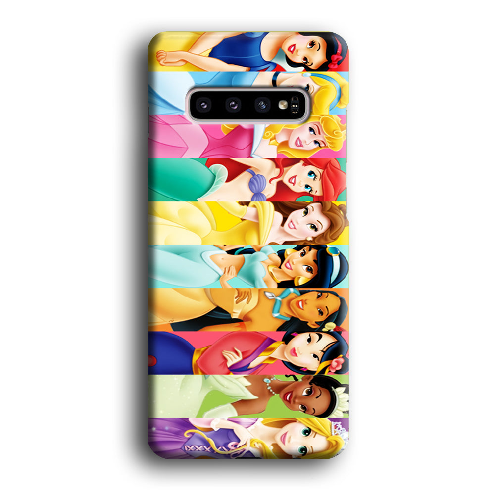 Disney Princess Character Samsung Galaxy S10 Case