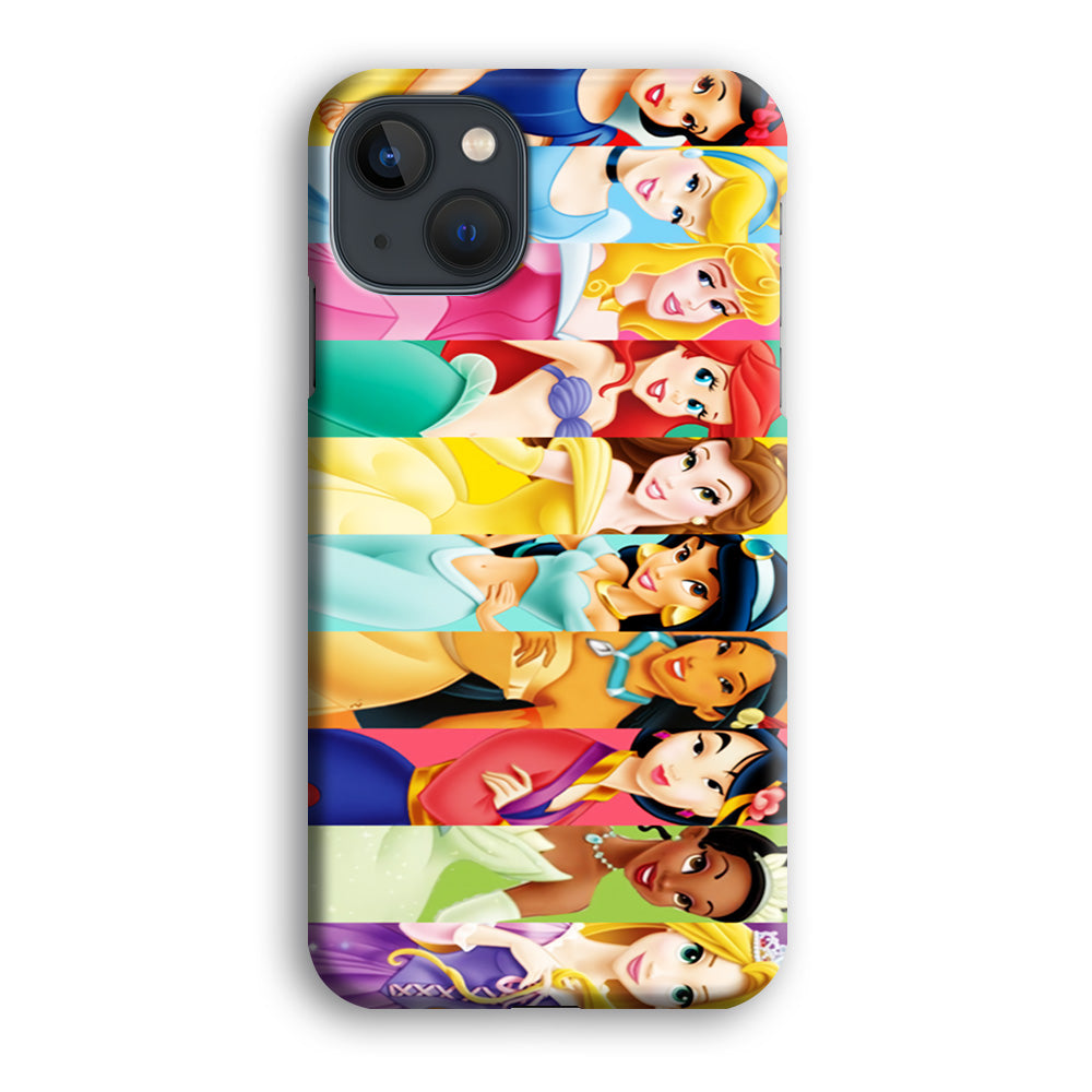 Disney Princess Character iPhone 14 Plus Case