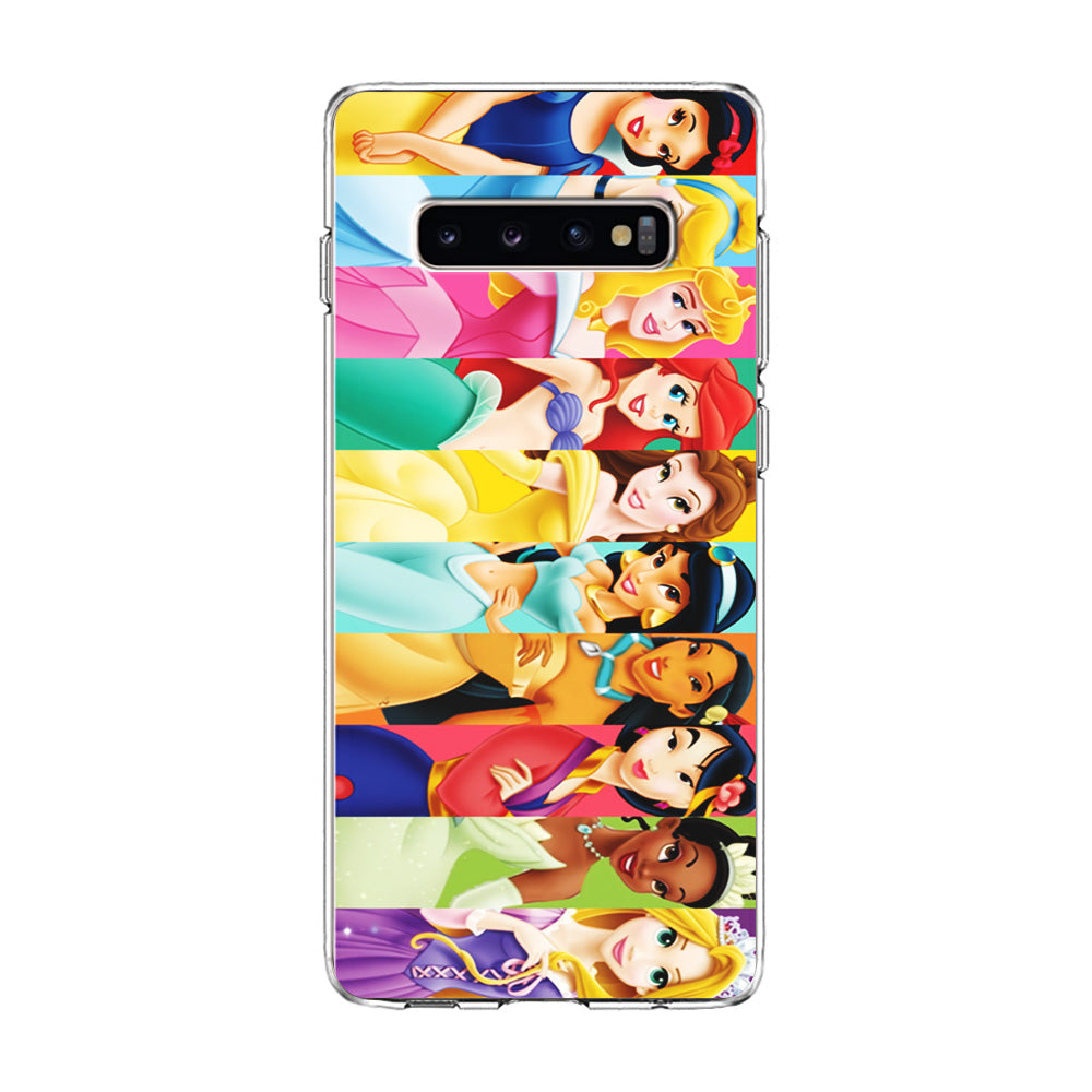 Disney Princess Character Samsung Galaxy S10 Case