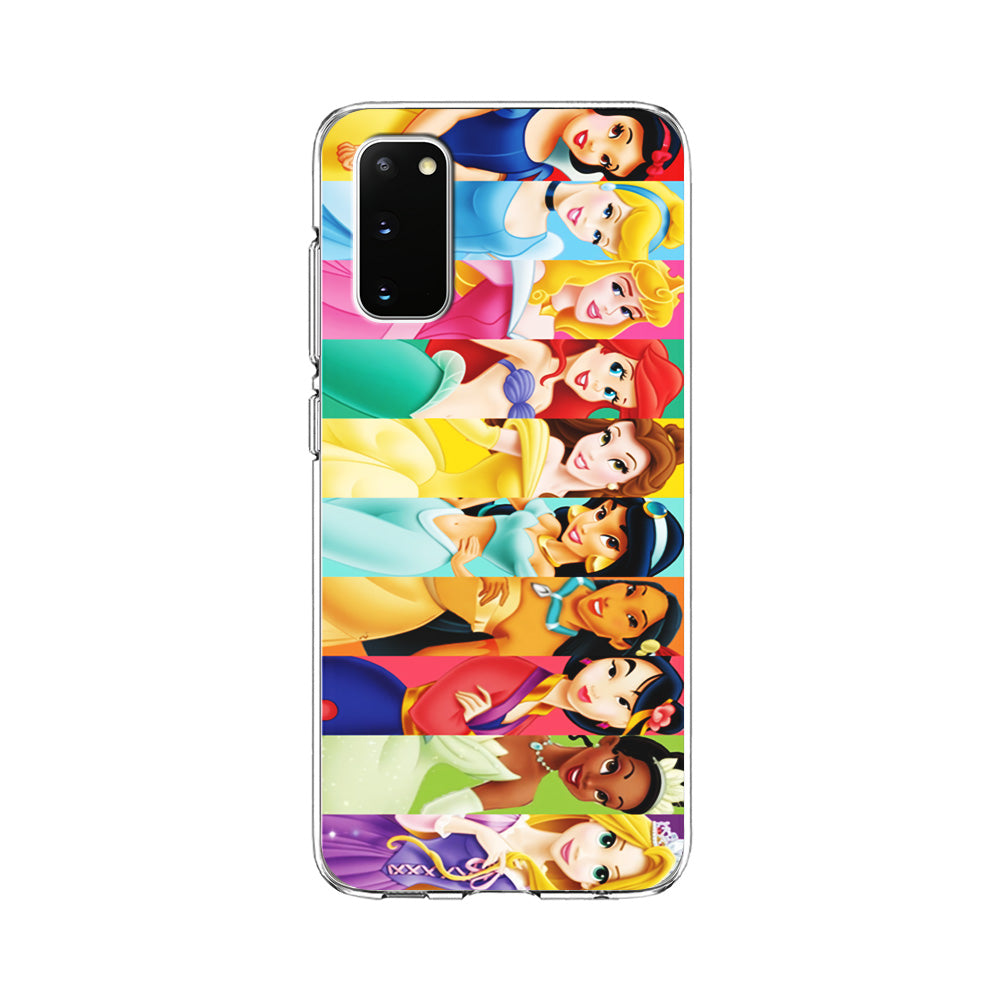 Disney Princess Character Samsung Galaxy S20 Case