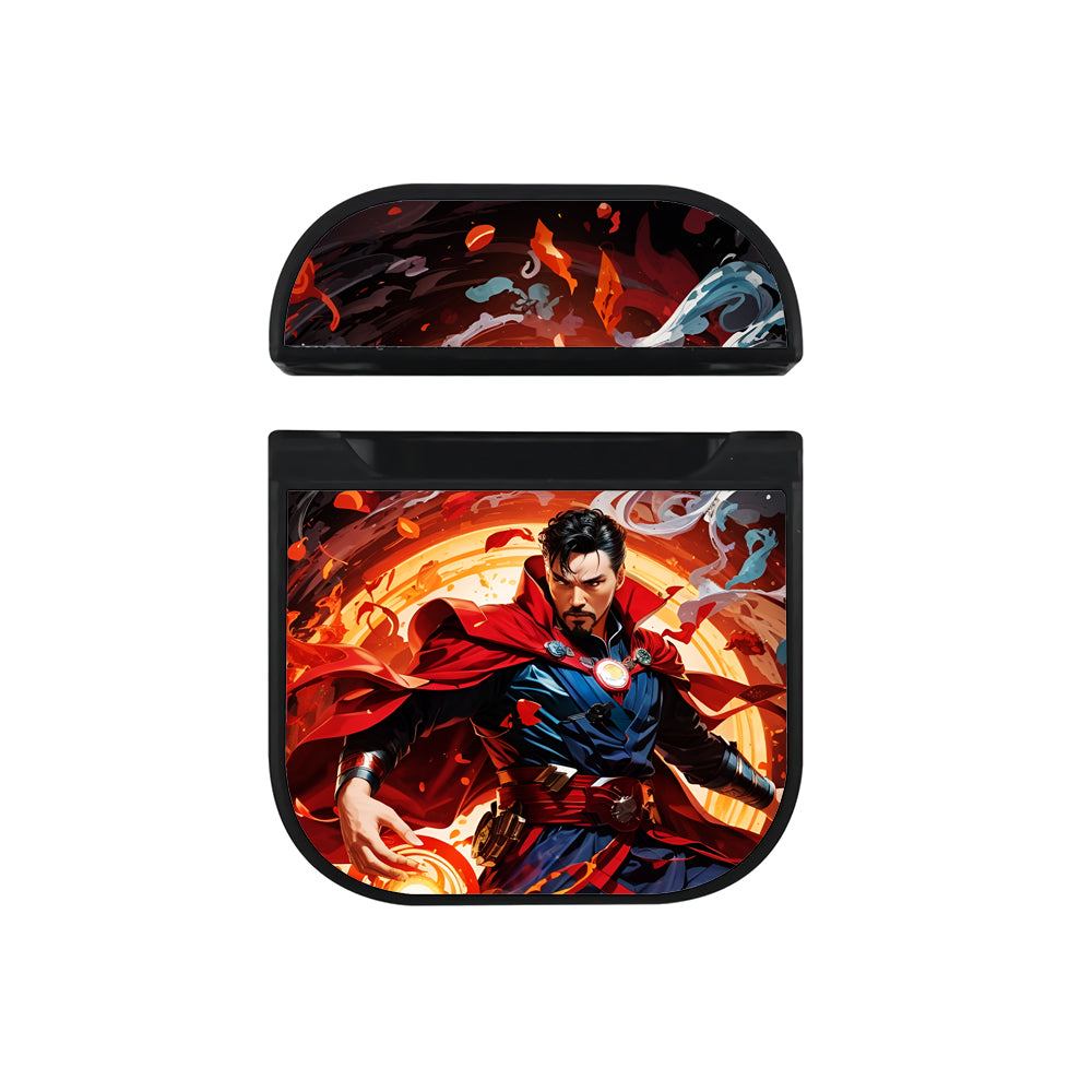 Doctor Strange The Sorcerer Apple AirPods Case-AirPod Case-Black-Altracase