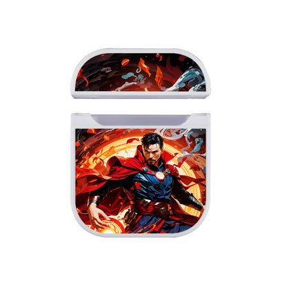 Doctor Strange The Sorcerer Apple AirPods Case-AirPod Case-White-Altracase