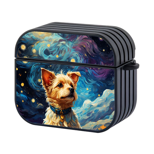 Dog Under Starry Night Apple AirPods 4 Case - Altracase