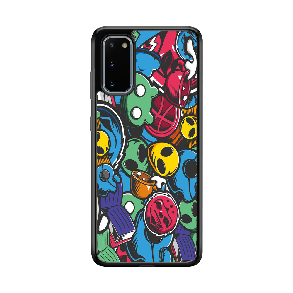 Doodle 001 Samsung Galaxy S20 Case