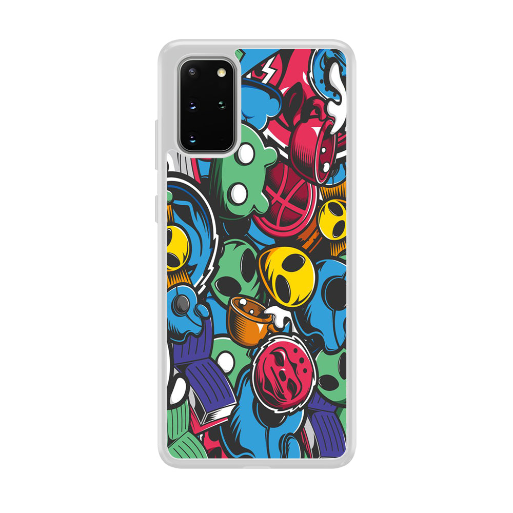 Doodle 001 Samsung Galaxy S20 Plus Case