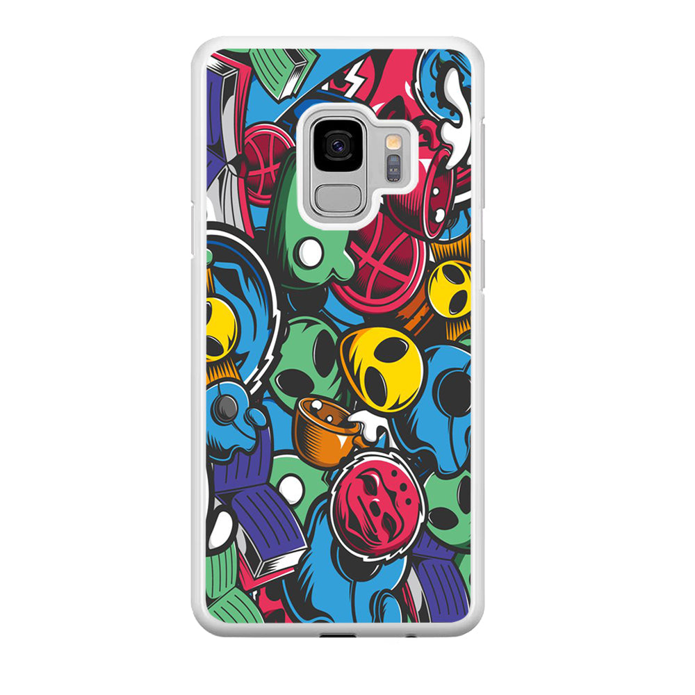 Doodle 001 Samsung Galaxy S9 Case