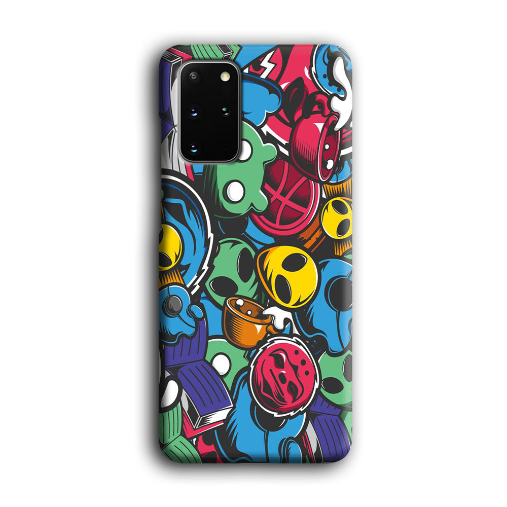 Doodle 001 Samsung Galaxy S20 Plus Case