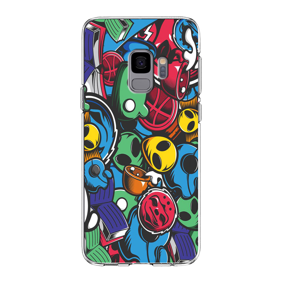 Doodle 001 Samsung Galaxy S9 Case