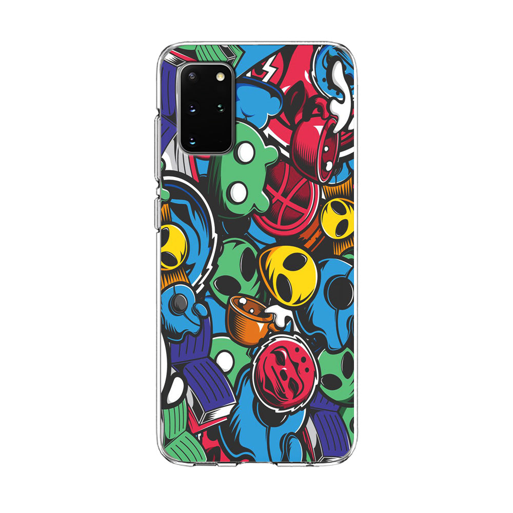 Doodle 001 Samsung Galaxy S20 Plus Case