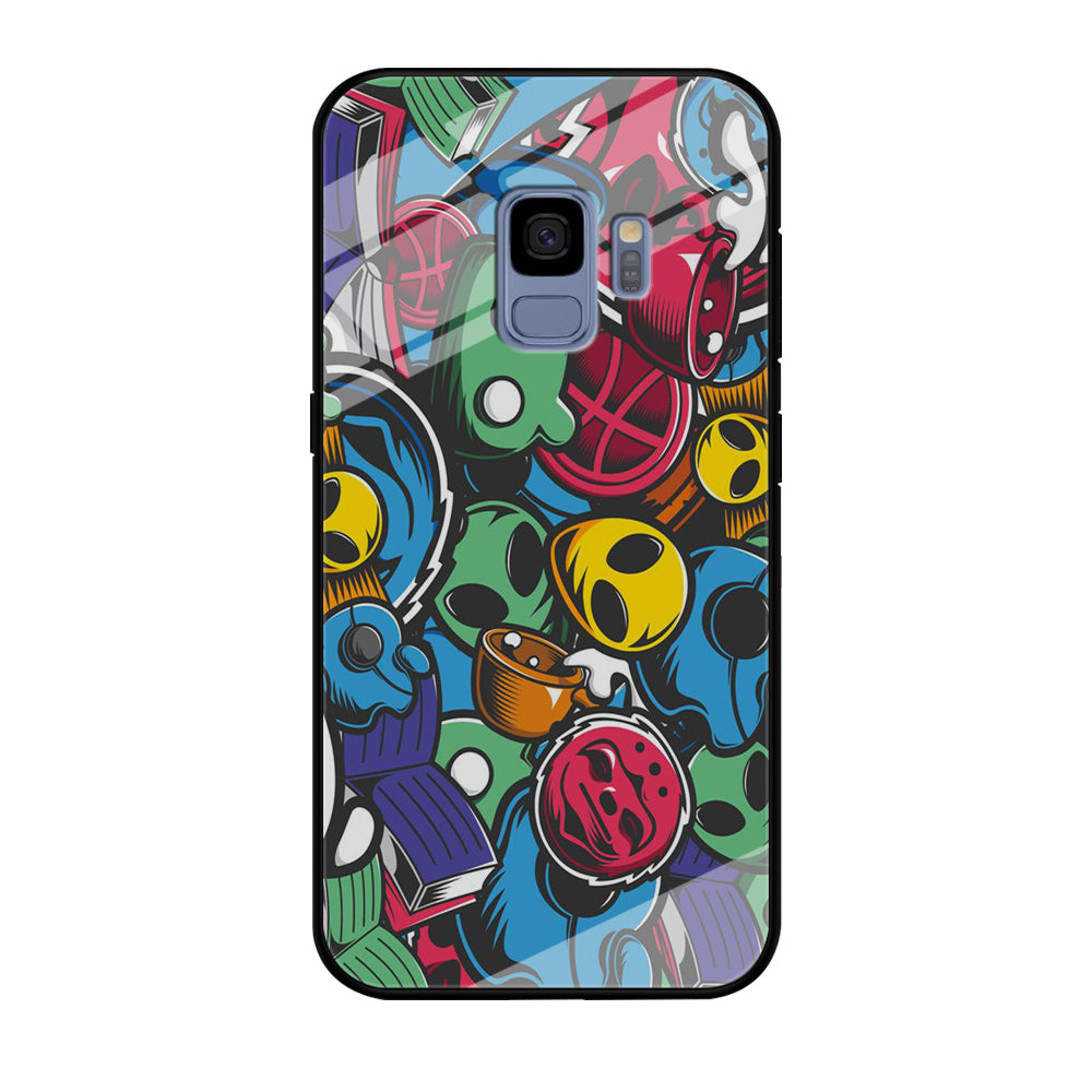 Doodle 001 Samsung Galaxy S9 Case