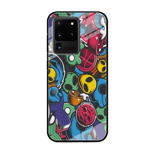 Doodle 001 Samsung Galaxy S20 Ultra Case