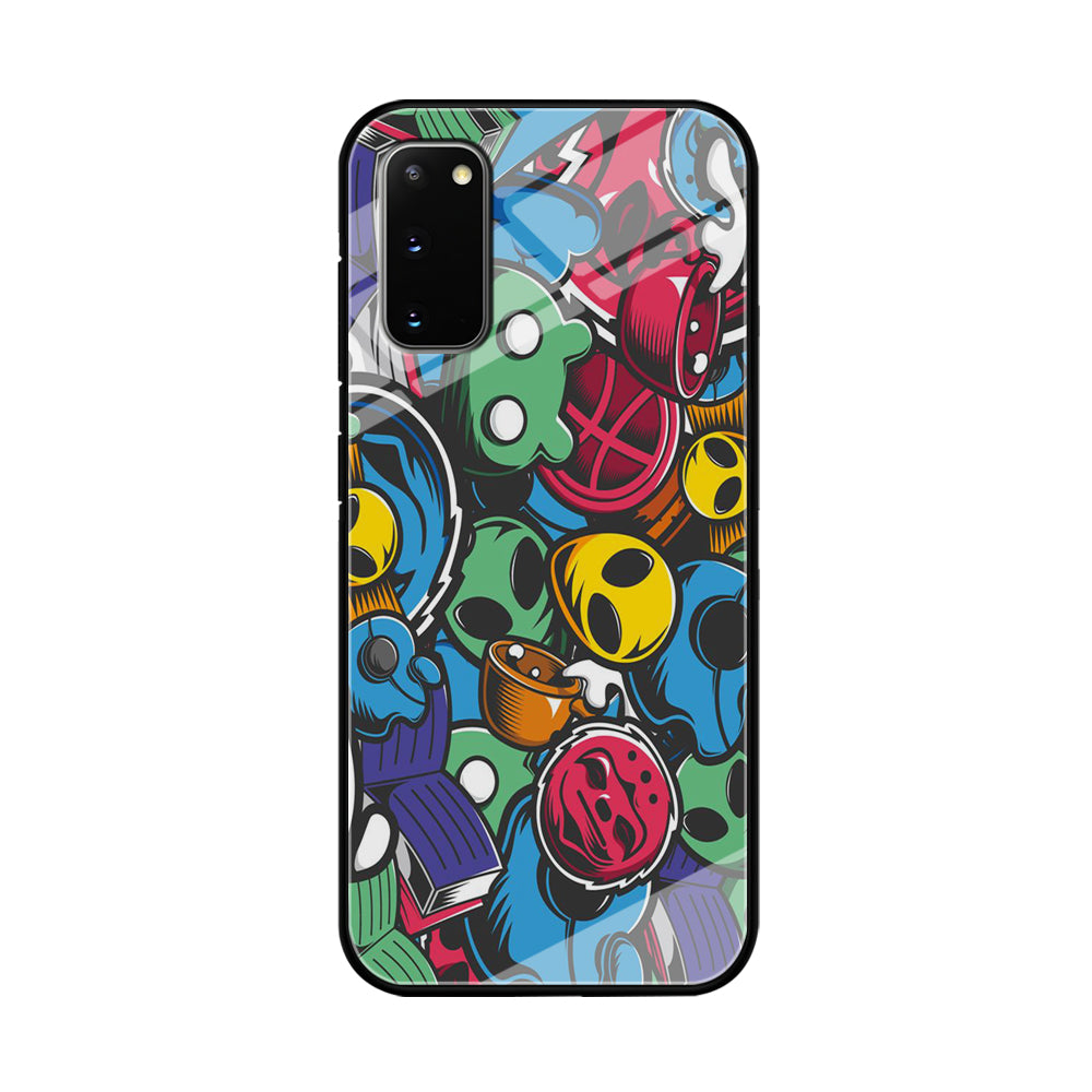 Doodle 001 Samsung Galaxy S20 Case