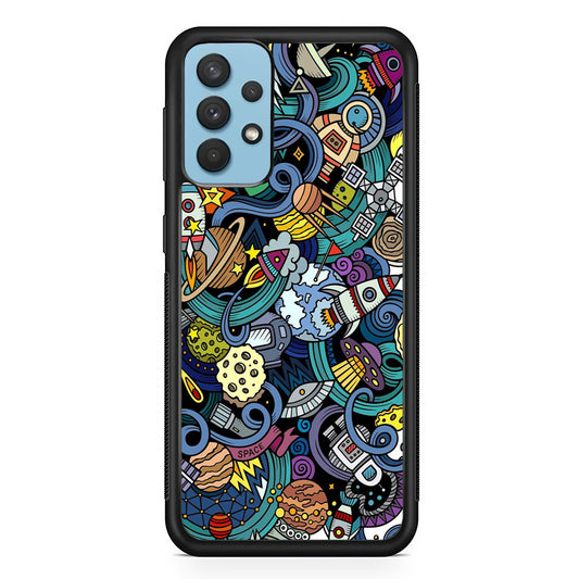 Doodle 002 Samsung Galaxy A32 Case