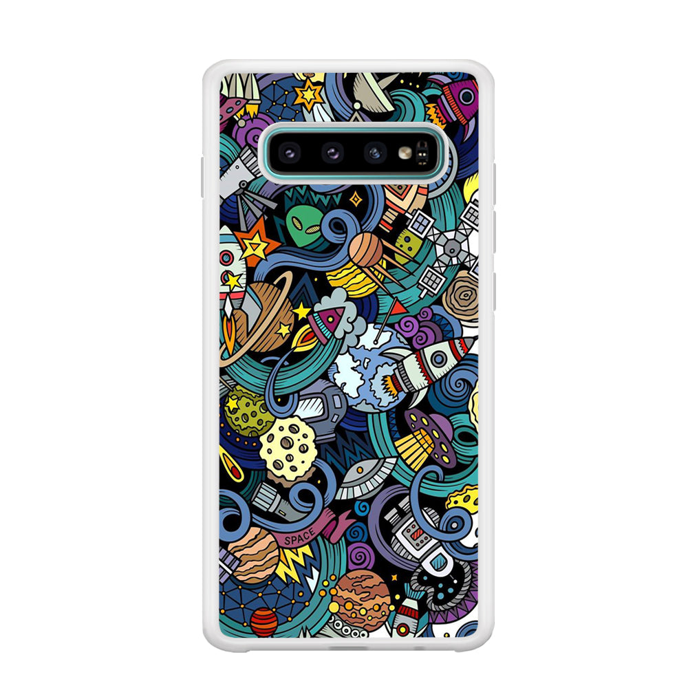 Doodle 002 Samsung Galaxy S10 Case