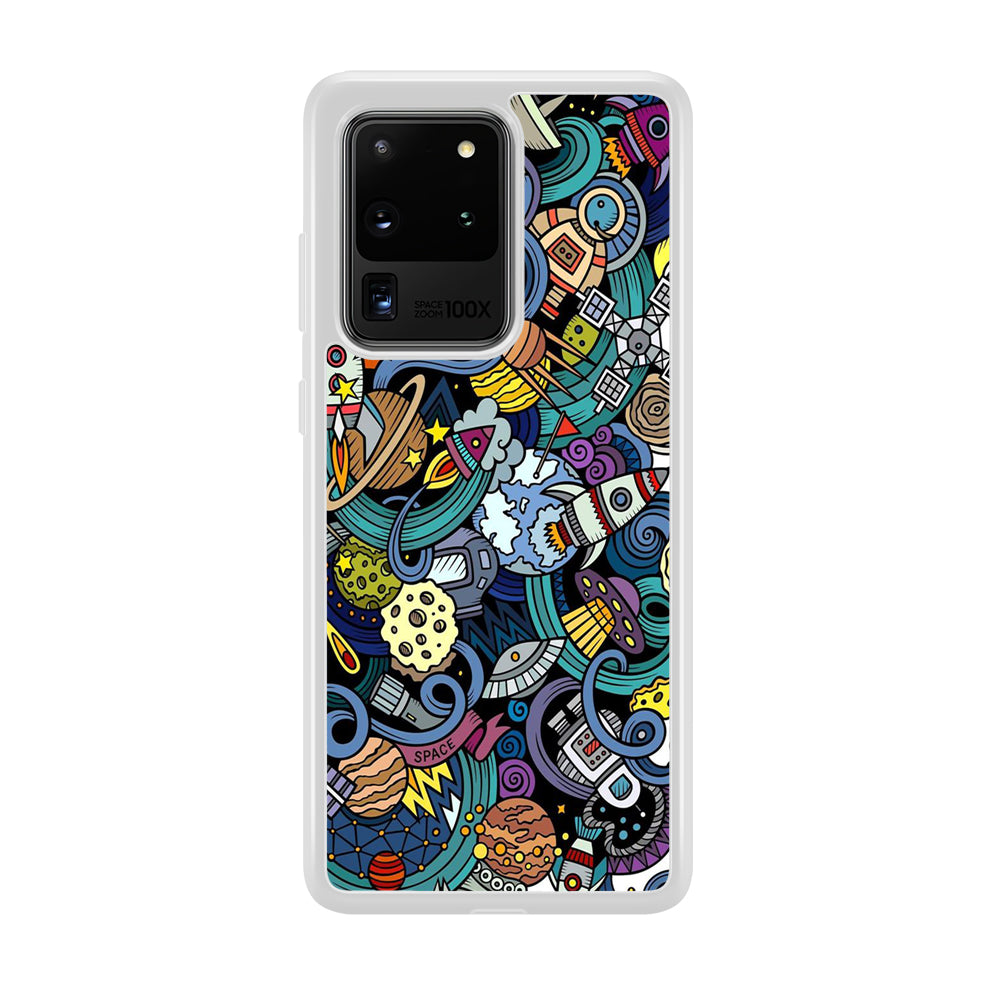 Doodle 002 Samsung Galaxy S20 Ultra Case