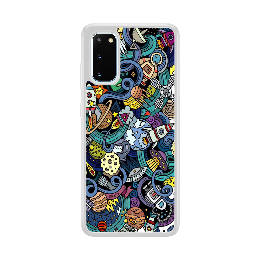 Doodle 002 Samsung Galaxy S20 Case