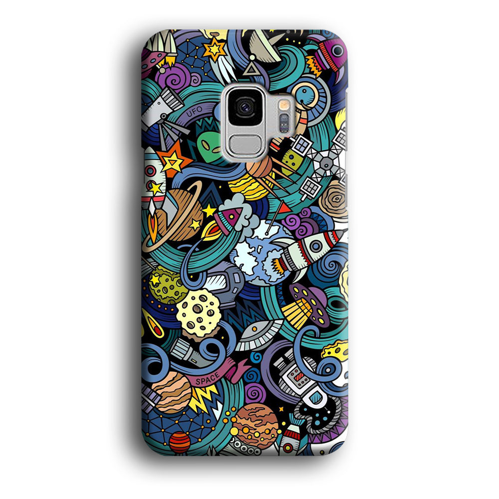 Doodle 002 Samsung Galaxy S9 Case