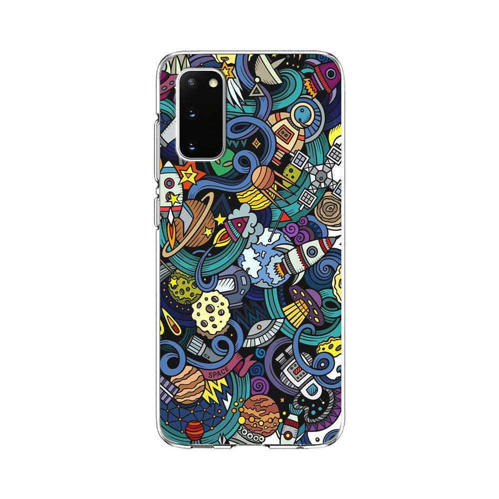 Doodle 002 Samsung Galaxy S20 Case